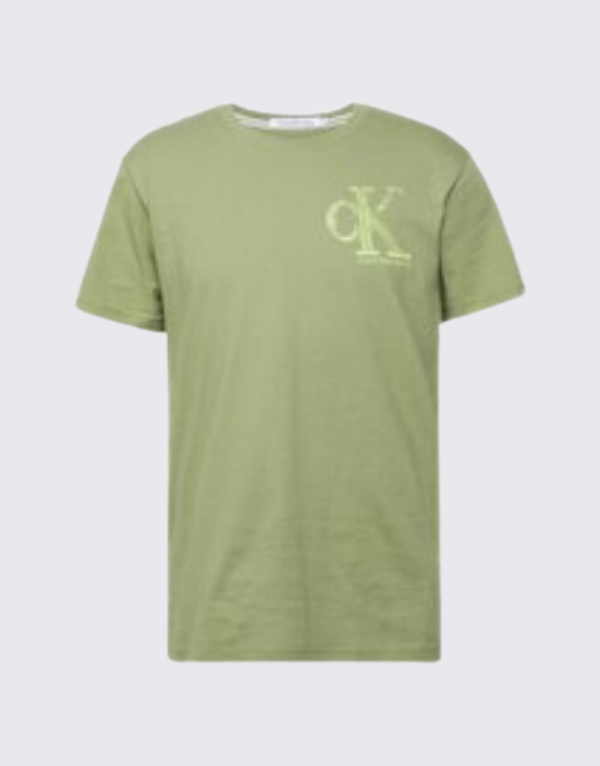 Calvin Klein Meta Mono T-Shirt Olive Men.