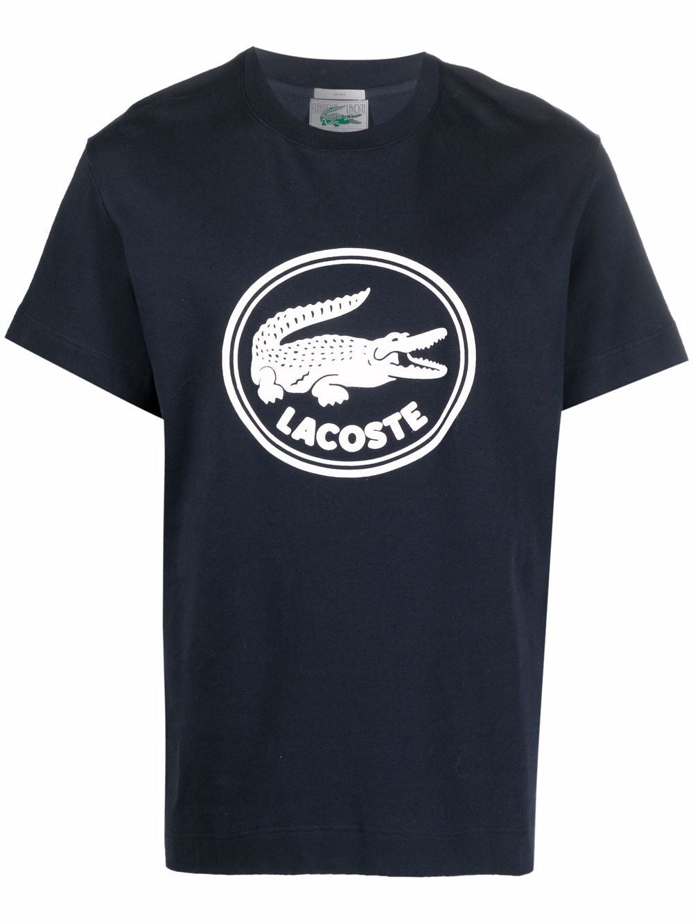 LACOSTE LOGO PRINT ORGANIC COTTON