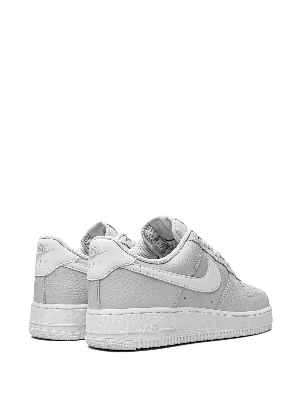 Nike Air Force 1 '07 "Pure Platinum" pebbled leather