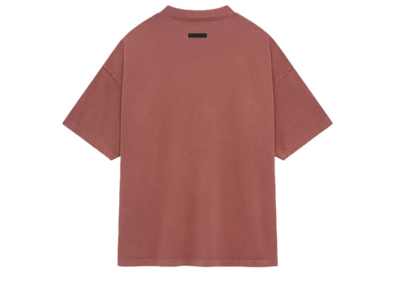 Fear of God Essentials Heavy T-Shirt - 'Crimson'