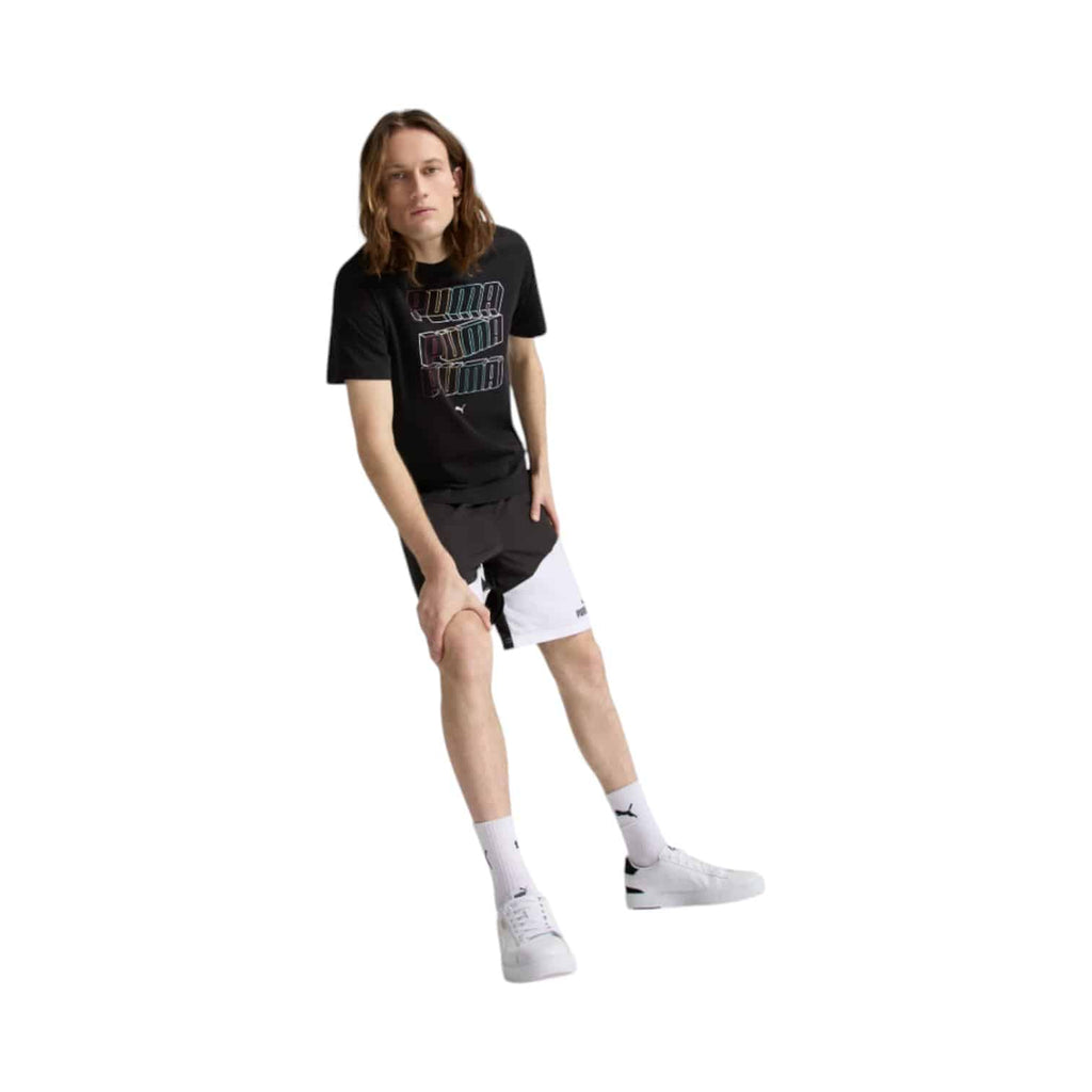 Puma Tee ESS Logo Lab Hog Black