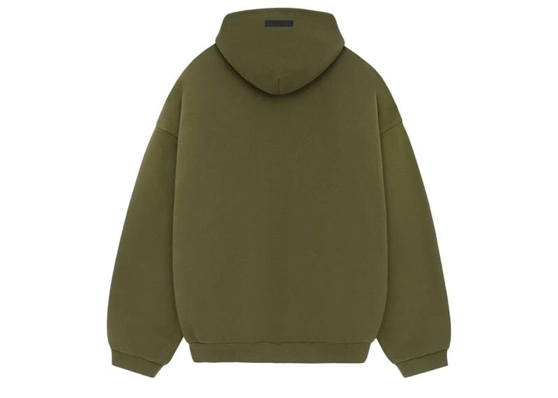 Fear of God Essentials Fleece Hoodie - 'Military'