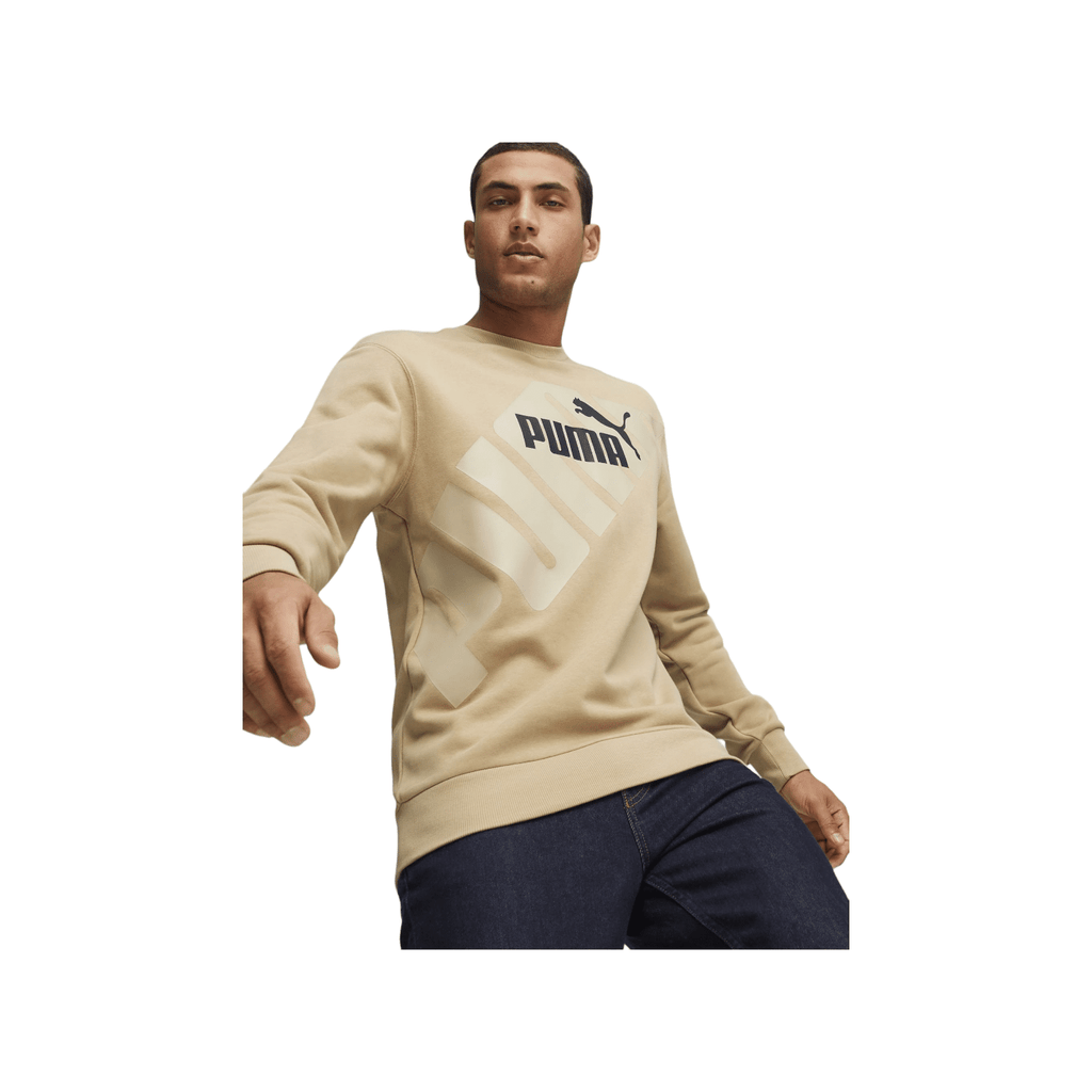 Puma Power Graphic Sweater Tan