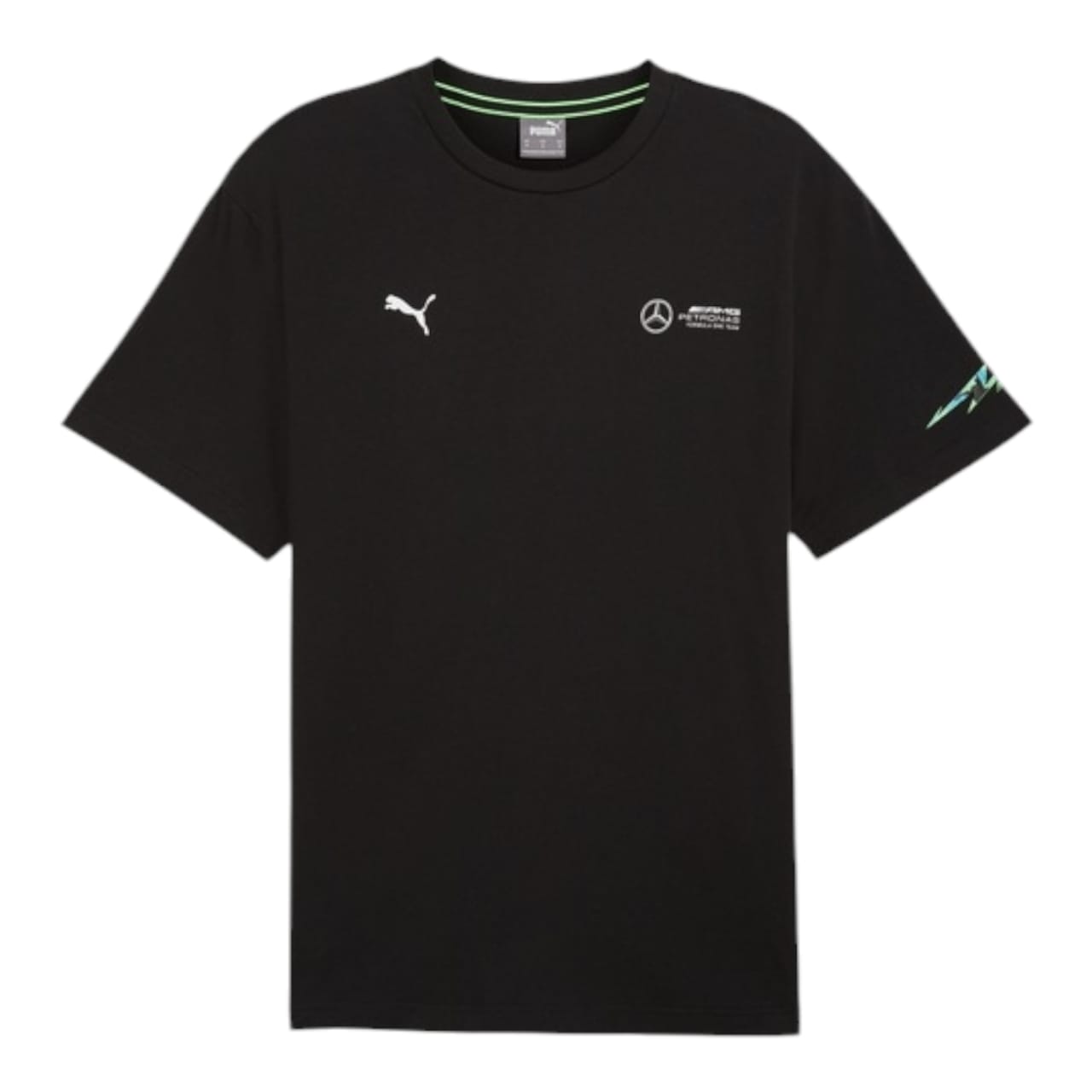Puma T Shirt MAPF1 Neon Energy Black