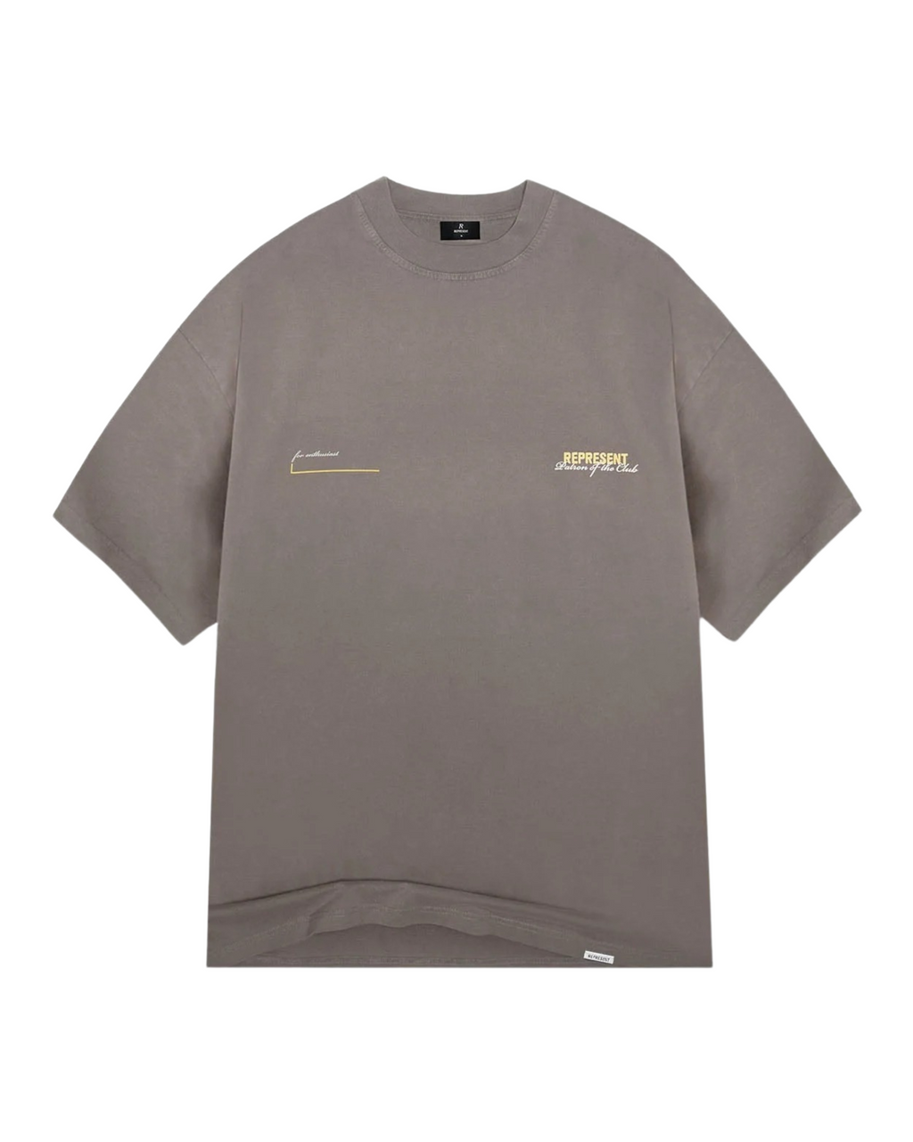 Represent Patron Of The Club T-Shirt - "Washed Olive"