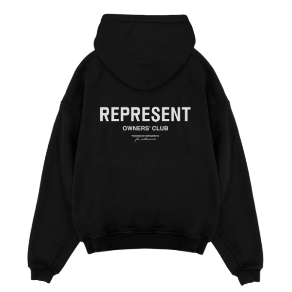 Represent Owners Club Hoodie - Black