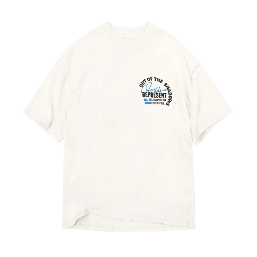 Represent Out Of The Shadows T-Shirt - 'Flat White'