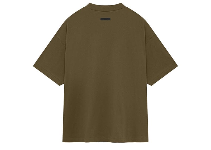 Fear of God Essentials T-Shirt  - 'Olive'