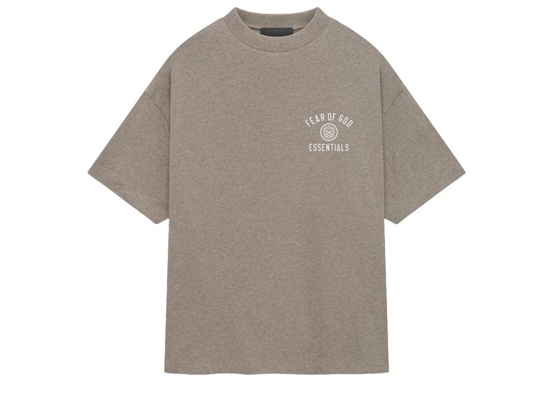 Fear of God Essentials Jersey Crewneck T-Shirt - 'Heather Gray'