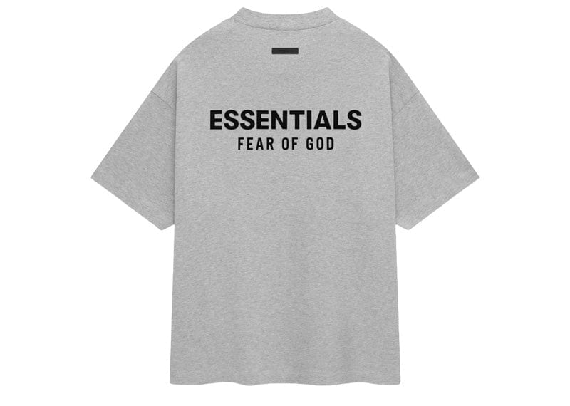 Fear of God Essentials Jersey Crewneck T-Shirt - 'Light Heather Gray'