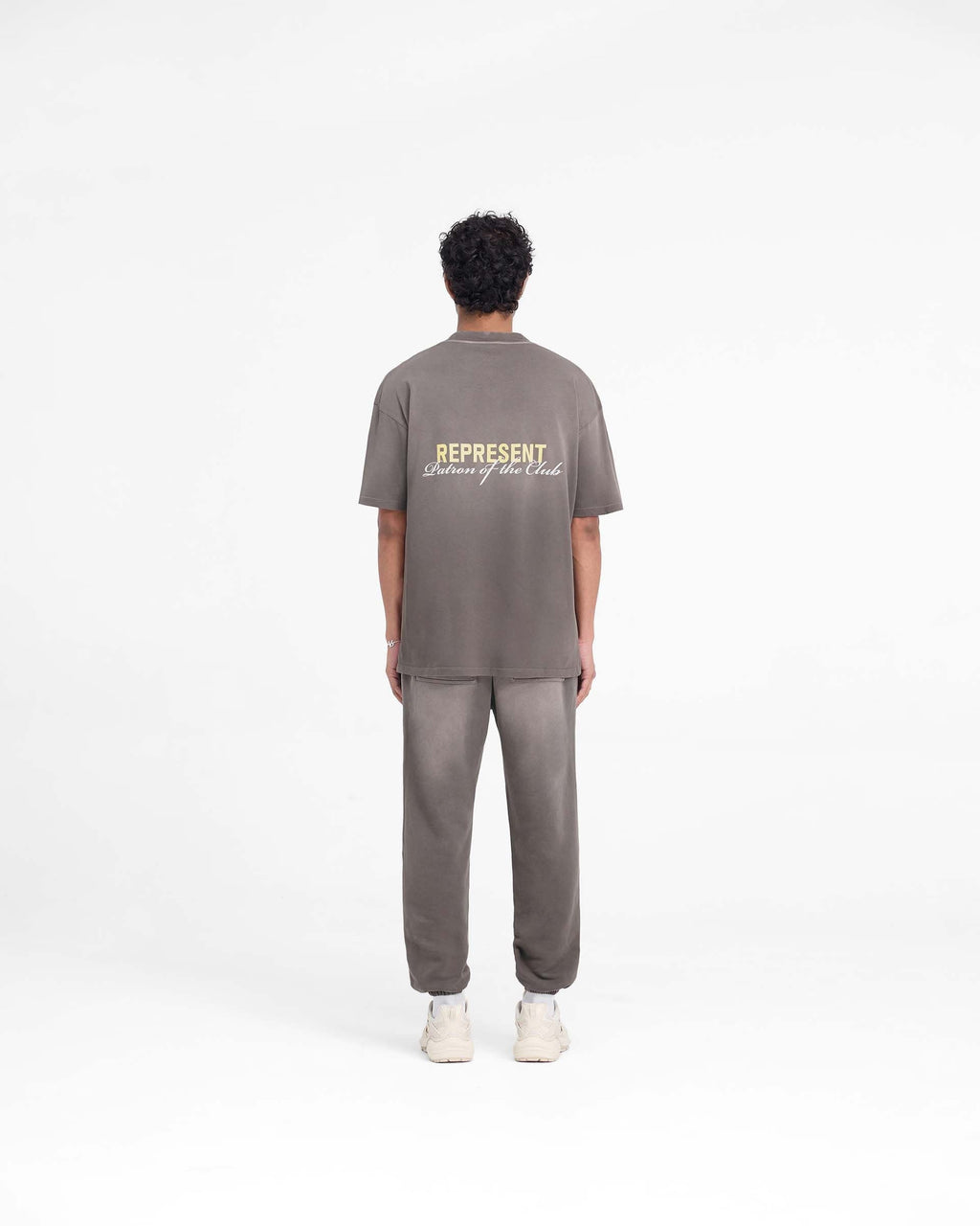 Represent Patron Of The Club T-Shirt - "Washed Olive"